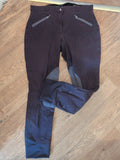 Ladies Mark Todd Size 32W Purple Trousers