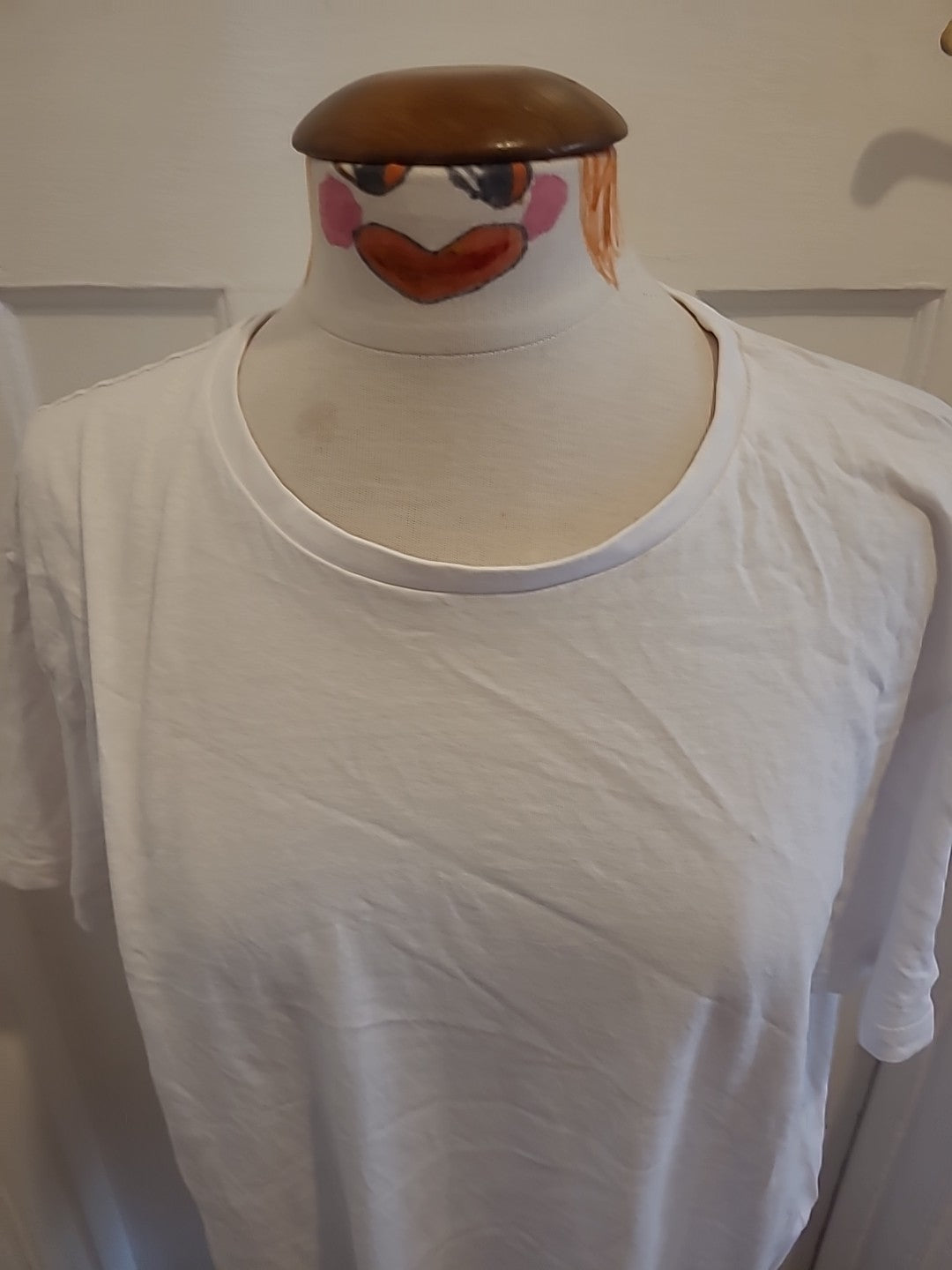 Mens Primark 2XL White Short Sleeved Tshirt