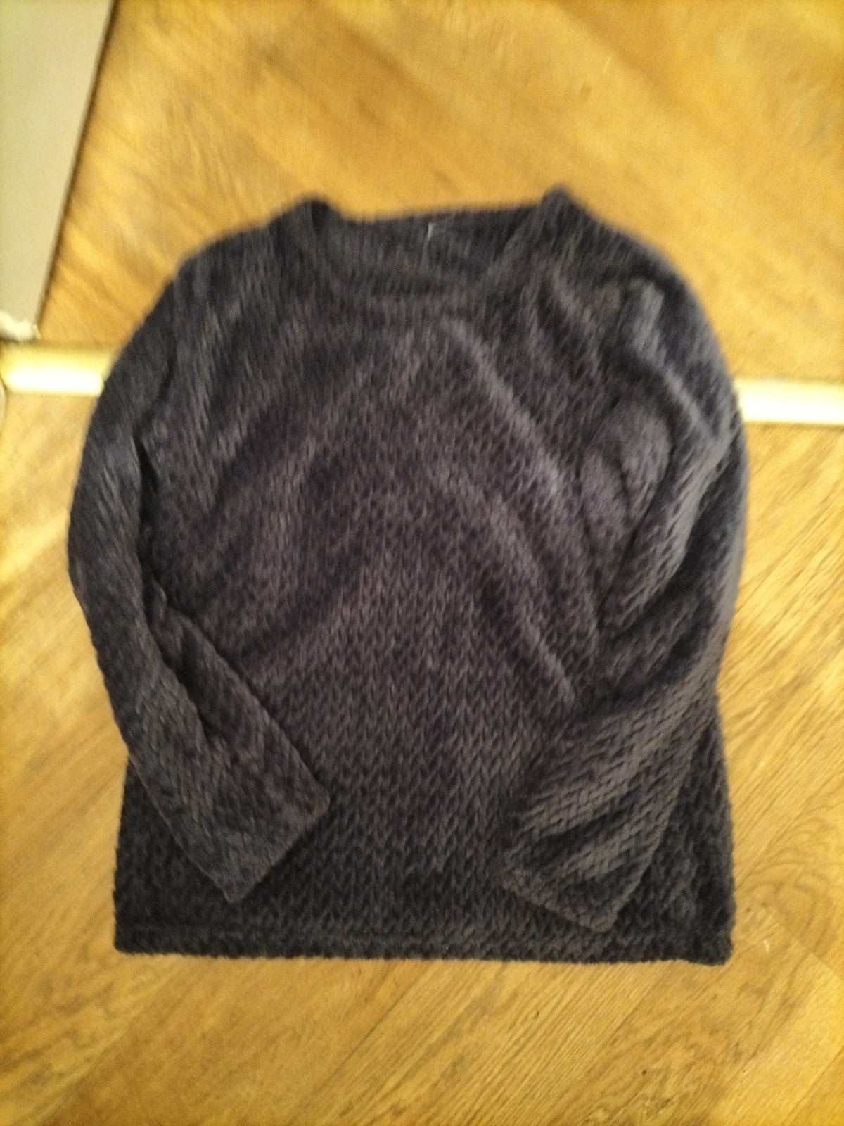 Ladies George Size 8-10 Navy Long Sleeved Pyjama Jumper