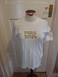 Ladies Decathlon Size Small Paris 2024 Short Sleeved Tshirt