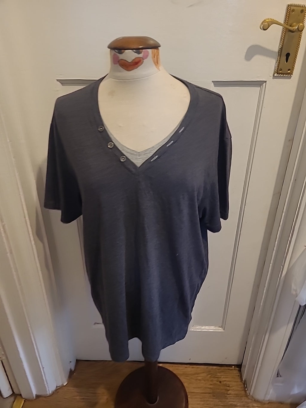 Mens Next Size XL Dark Grey Short Sleeved Tshirt