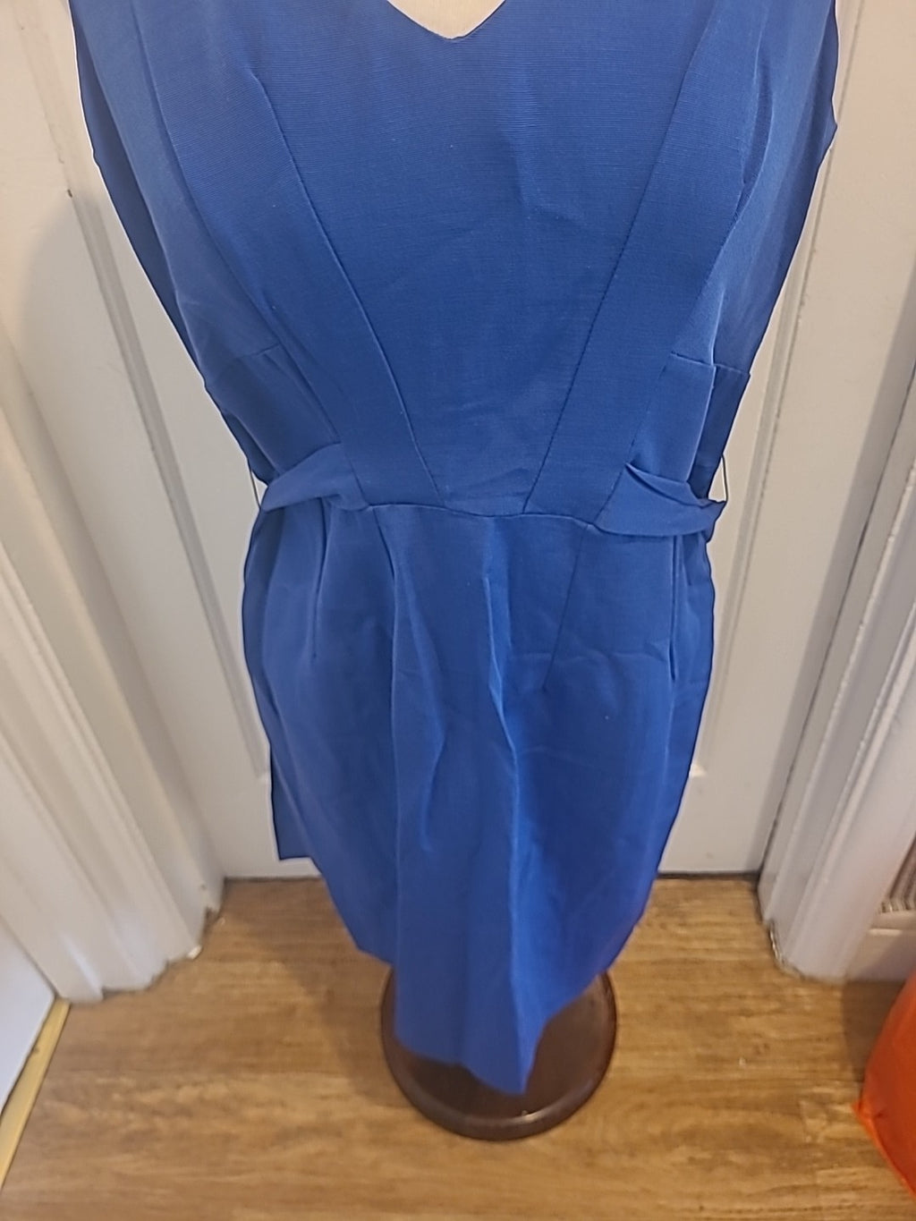 Ladies H&M Size 14 Royal Blue Sleeveless Dress