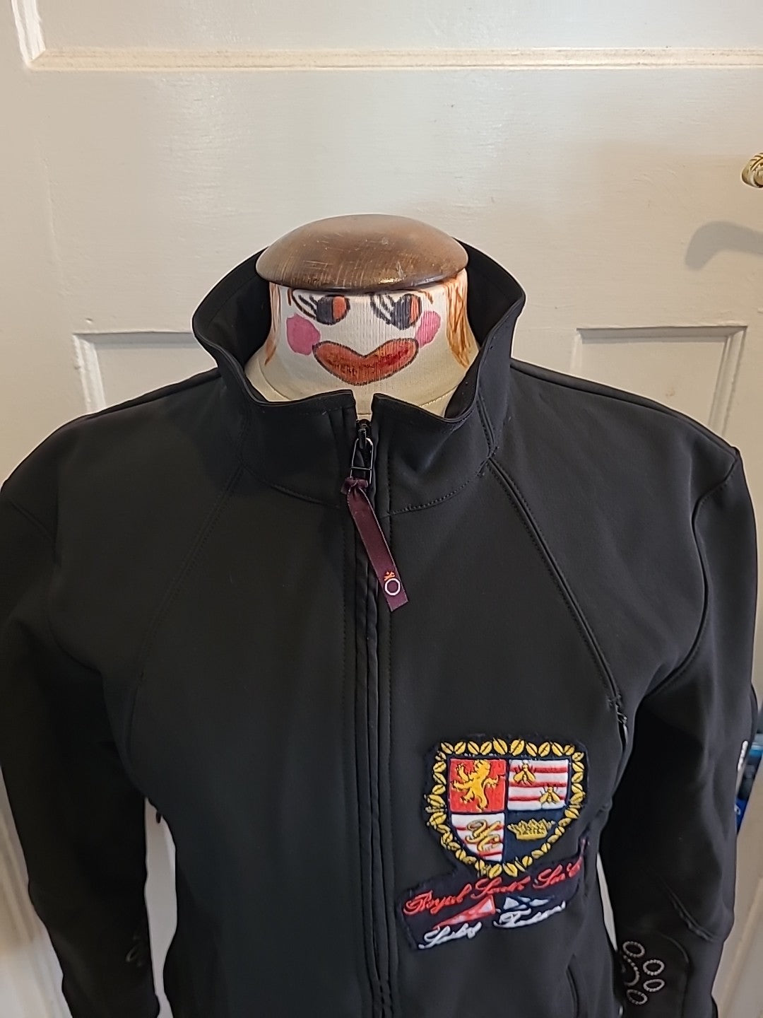 Ladies Royal South Sea Club Large Black Jacket