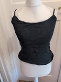 New Look M Dark Green Cami T-shirt Sleeveless