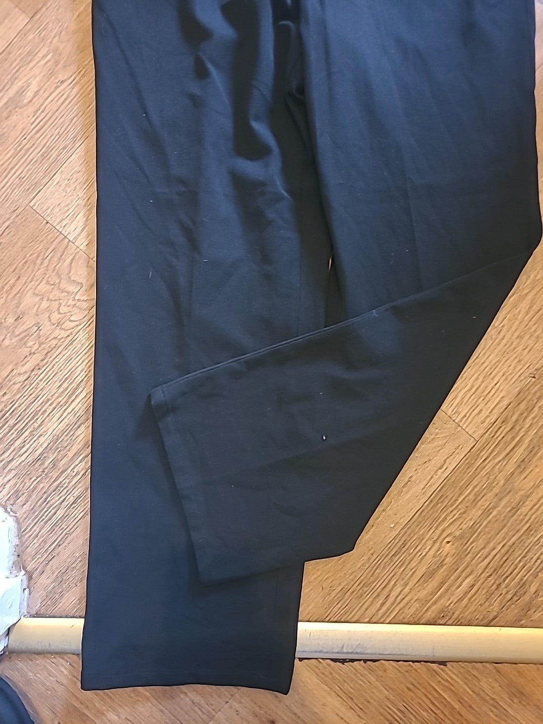 Mens Marks And Spencer Size 36x31 Black Formal Trousers