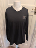 Brand New Burberry 3XL Black Long Sleeve T-shirt