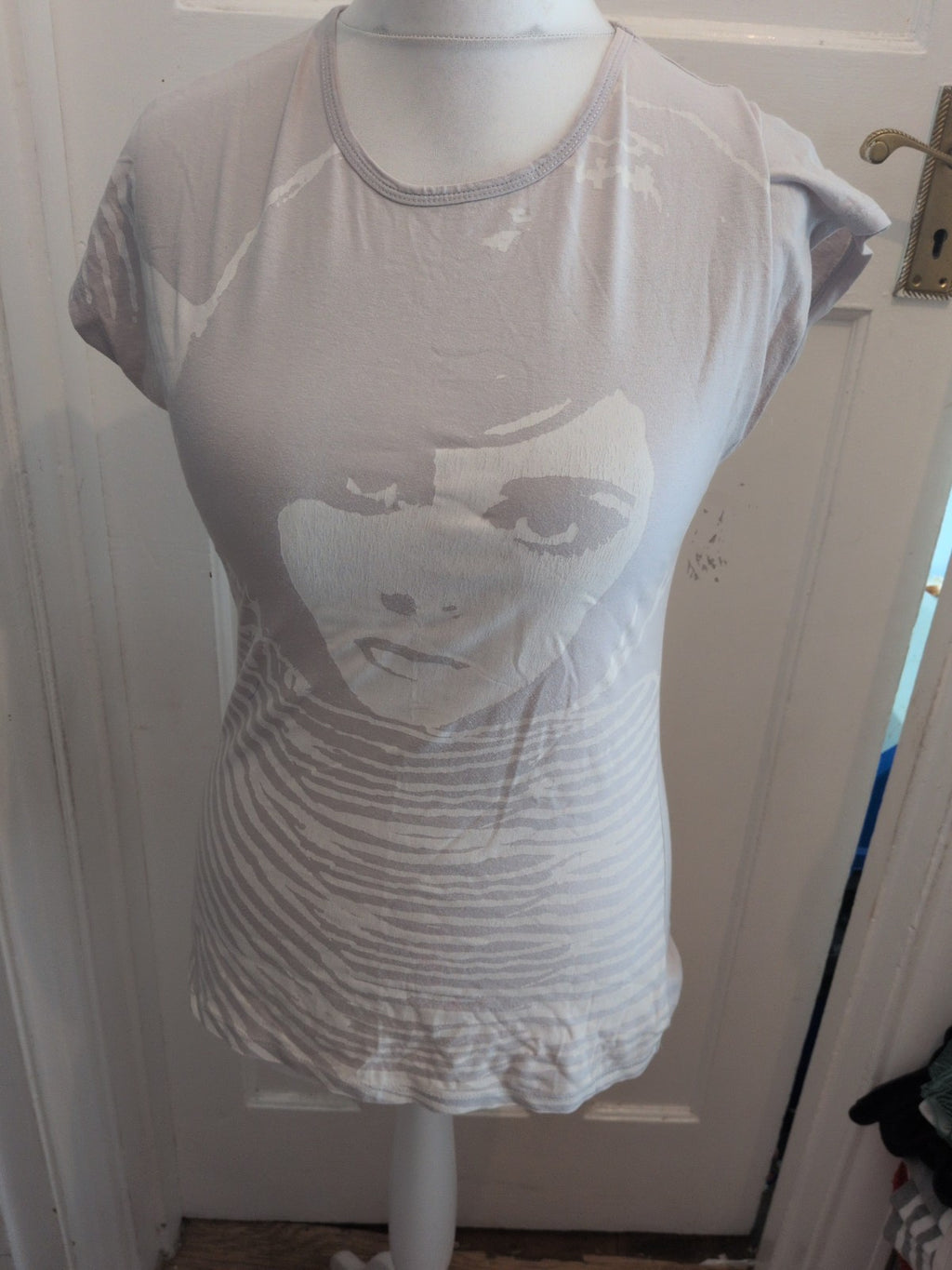 Evie 10-12 "Face" Printed Short Sleeve T-shirt