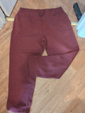 TU Large Waist 36-38 Purple Elasticated Joggers