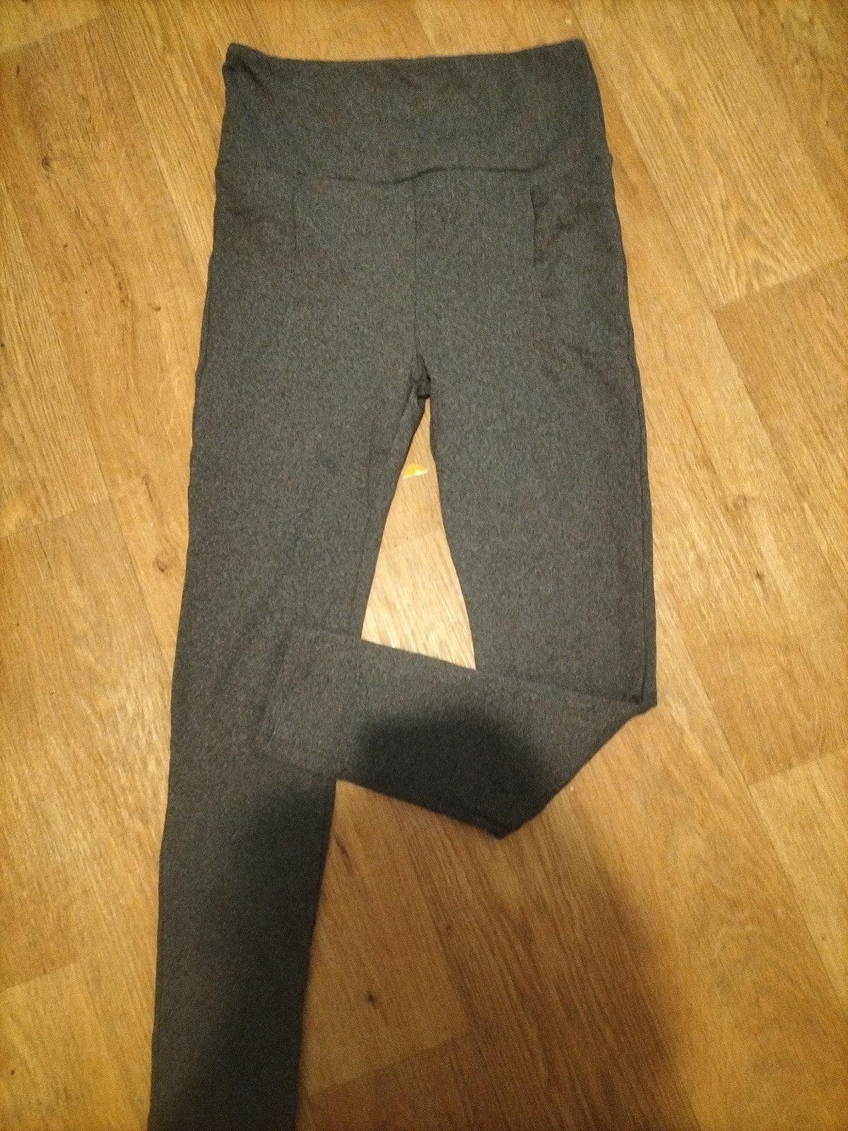 Ladies Size L Grey Thermal Leggings