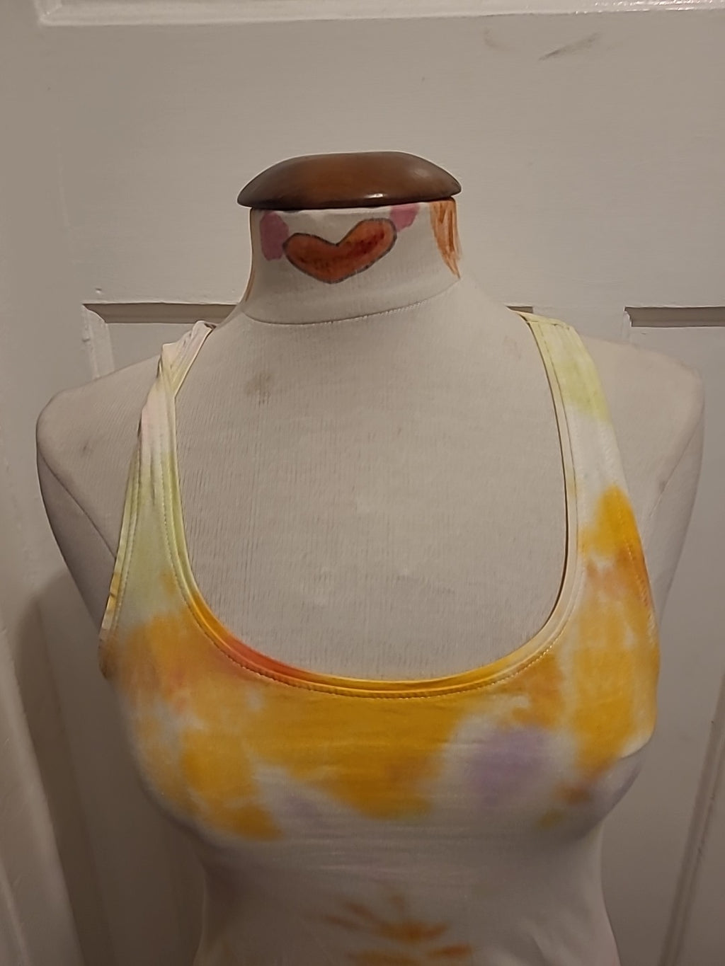 Ladies Primark Size Small Dye Sleeveless Tank Top