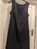 Bpc 18 Black Sleeveless Lined Dress