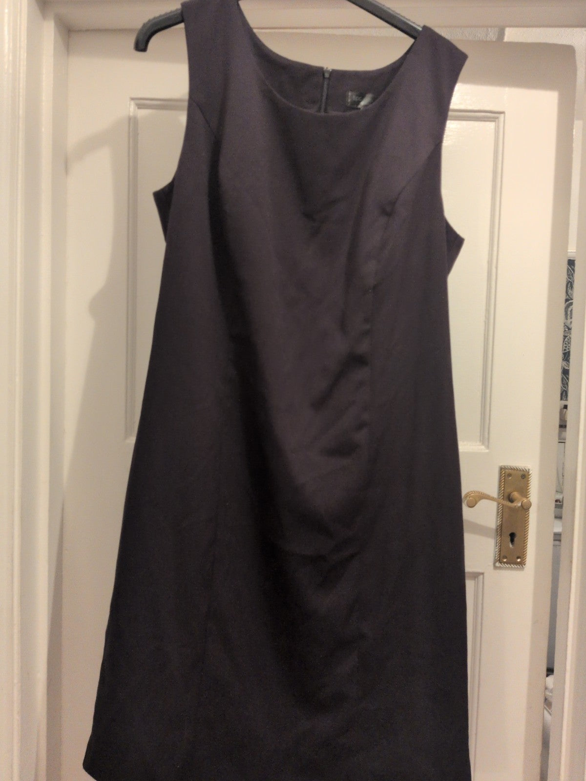Bpc 18 Black Sleeveless Lined Dress