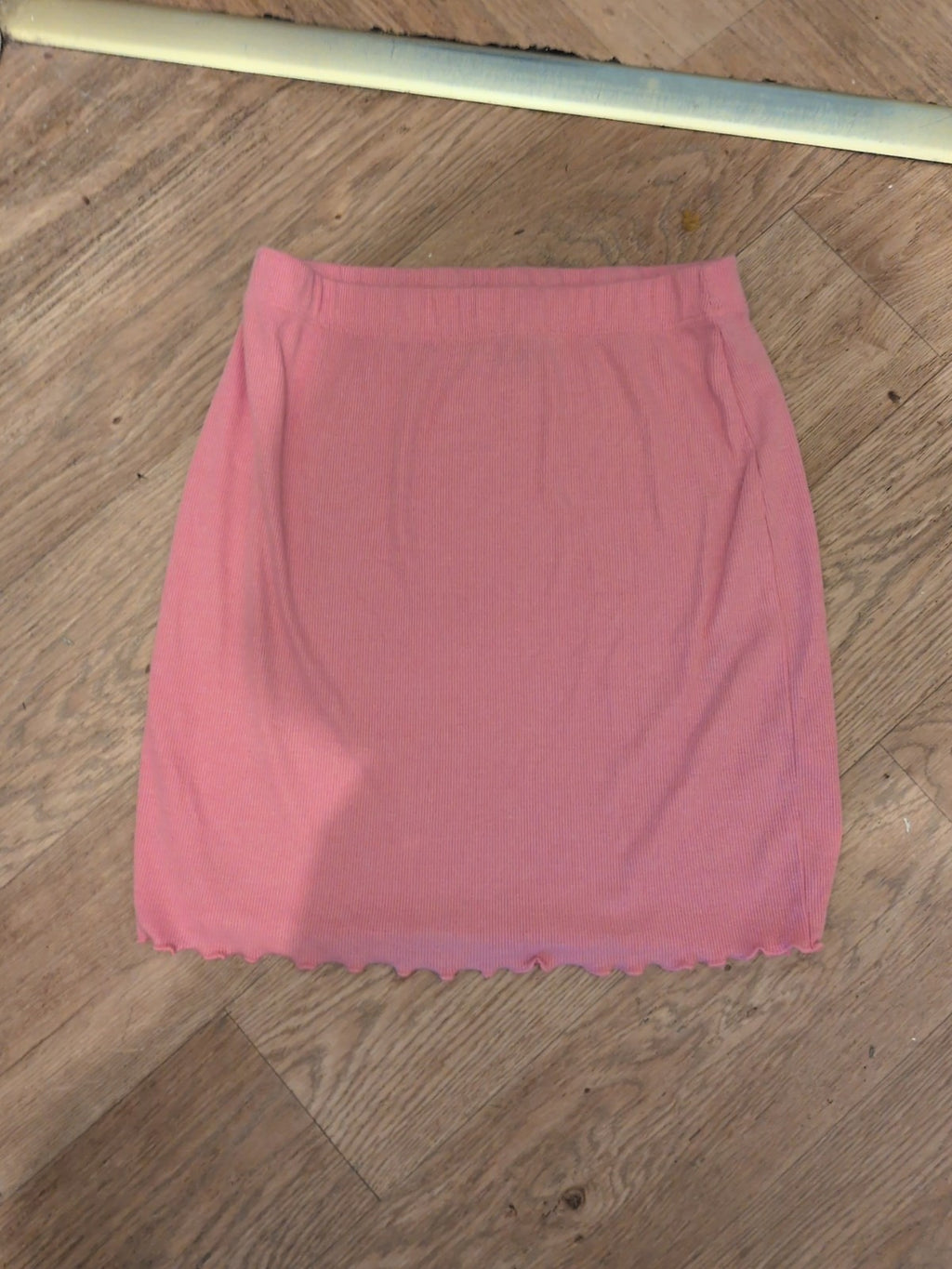 Primark Small 10-12 Pink Knee Length Skirt Elasticated