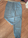 Papaya 10 Denim Effect Elasticated Trousers