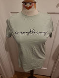 Ladies New Look Size 8 Mint Print Short Sleeved Tshirt