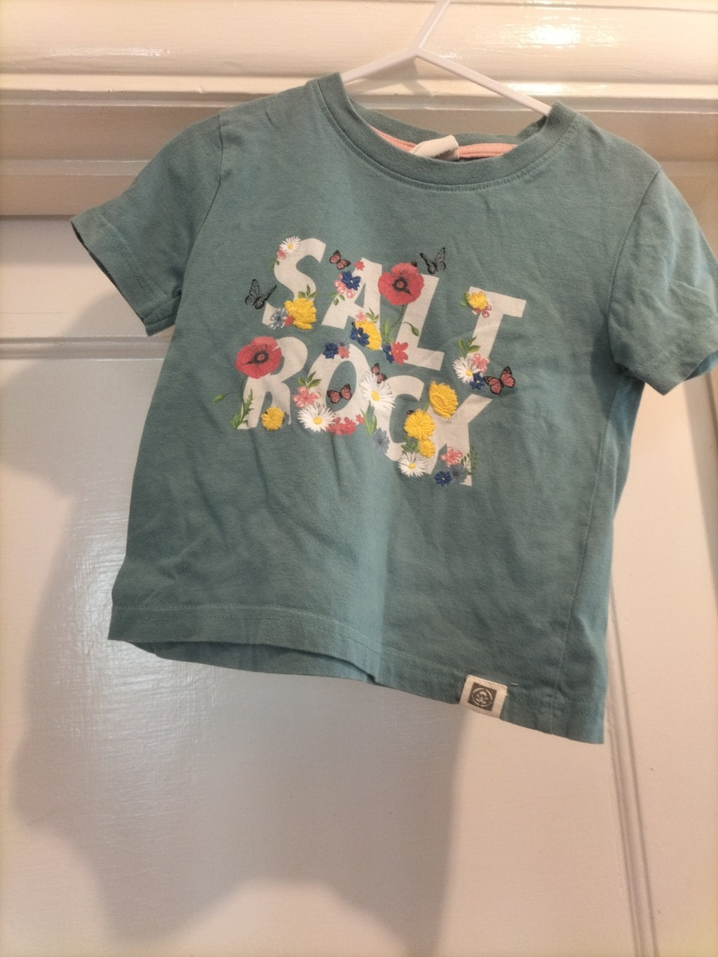 Girls Saltrock 2-3 Years Floral Tshirt