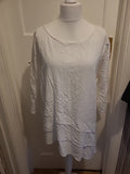 Ladies Blanc Du Nil Size T4 White Blouse