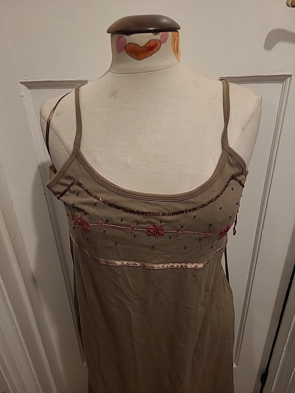 Brand New Ladies Target Size 14 Browny Sleeveless Dress