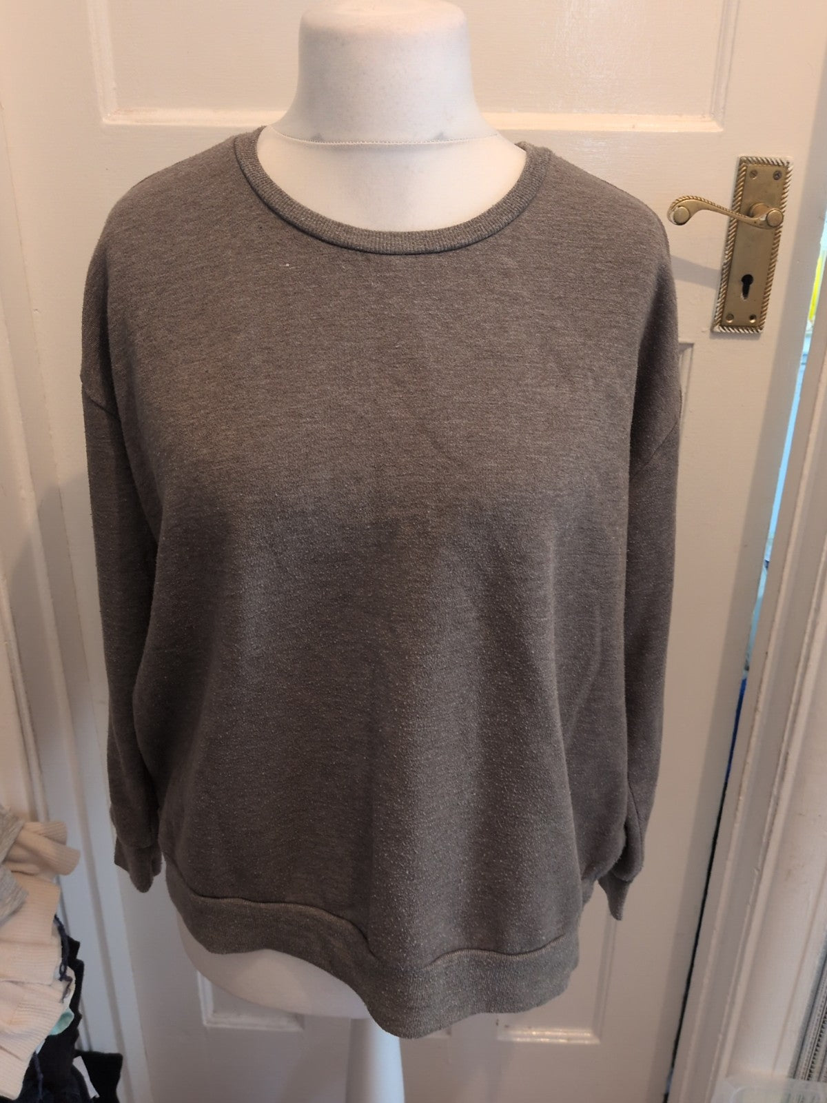 Primark 18 Grey Jumper Pullover Bobbling