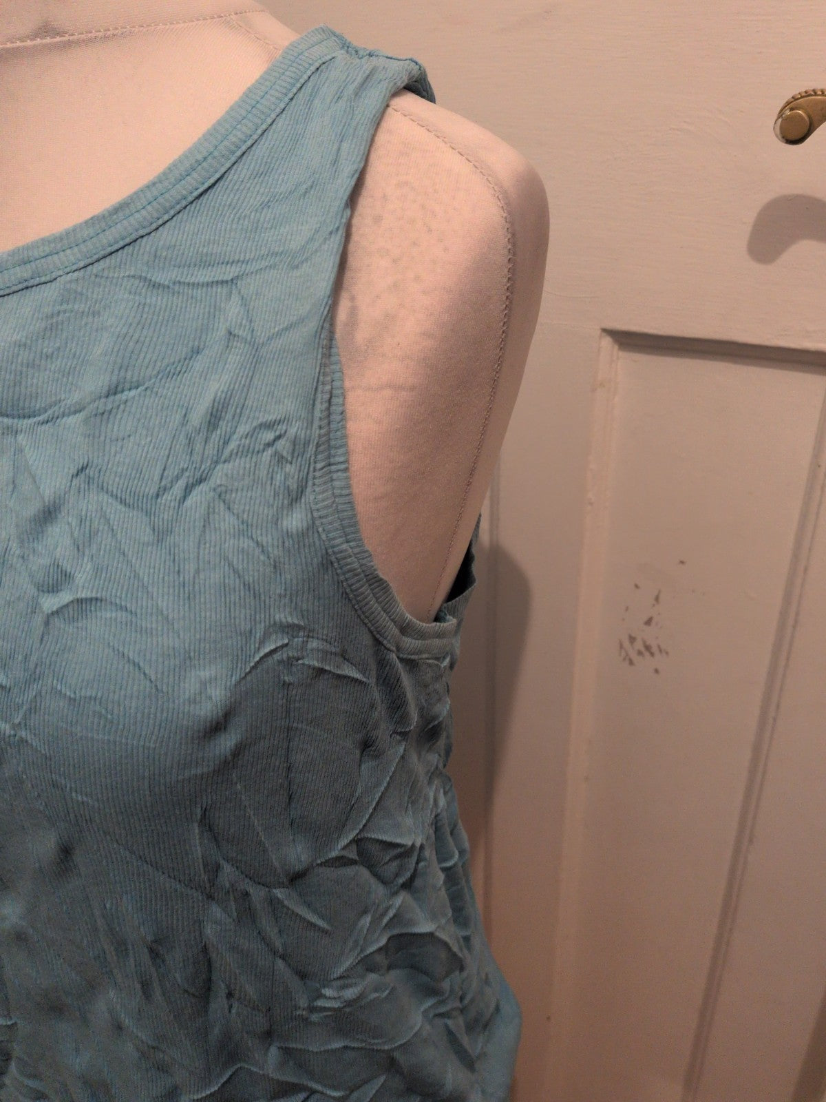 F&F Medium Turquoise Sleeveless Tshirt