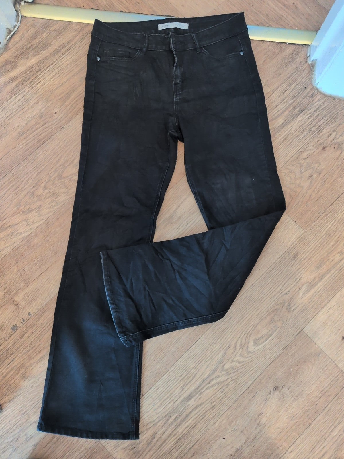 George 10 Black Bootcut Jeans