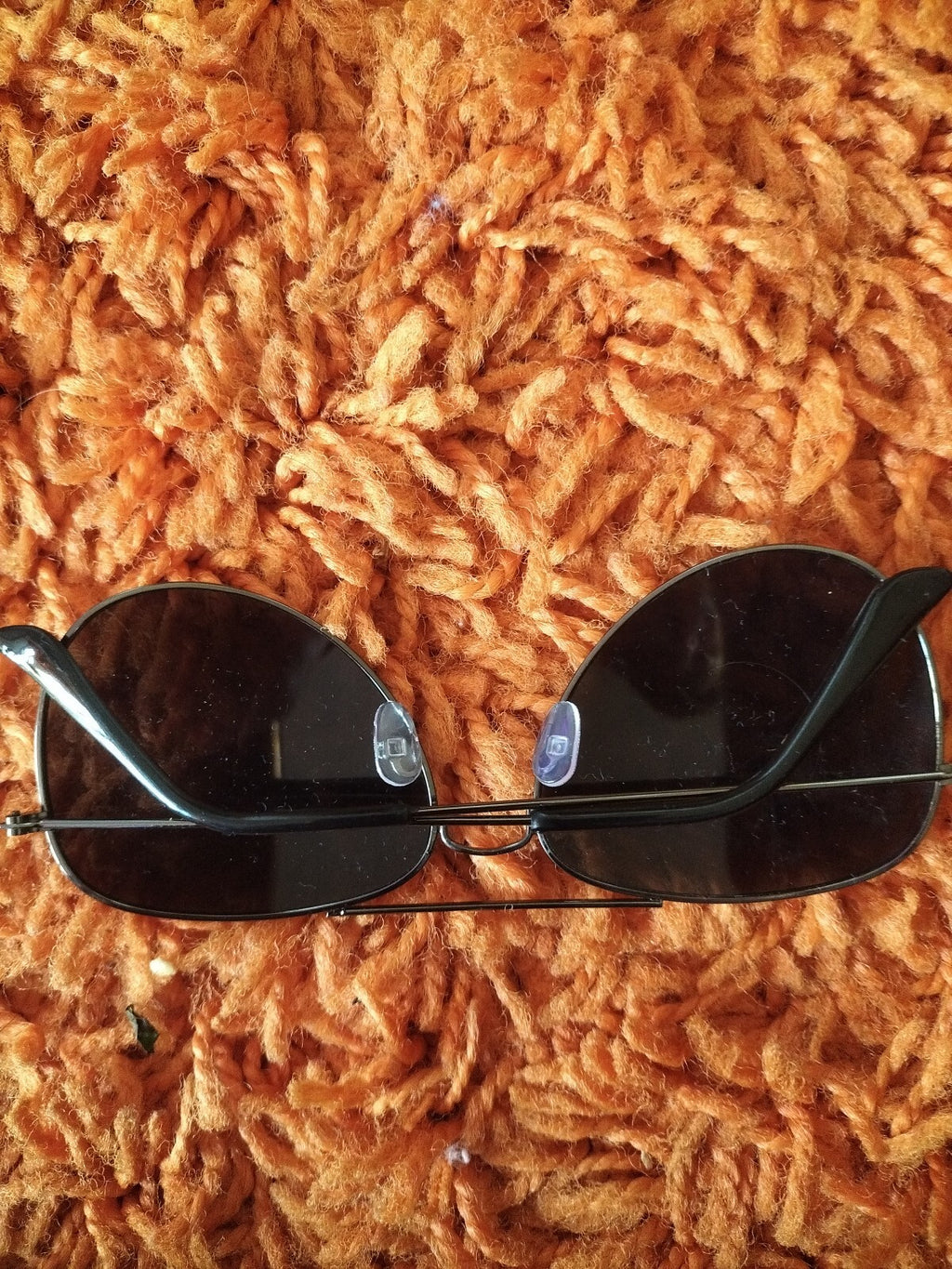 Unisex Silver Tinted Silver Rim Sunglasses