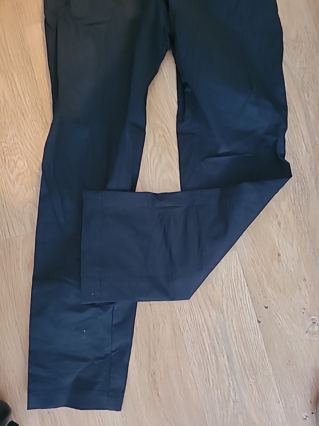 Mens Zara Eur 40 Black/ Navy Trousers