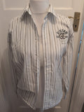 G-star Medium White Stripe Long Sleeve Shirt