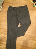 Mens Debenhams Size 40s Grey Formal Smart Trousers