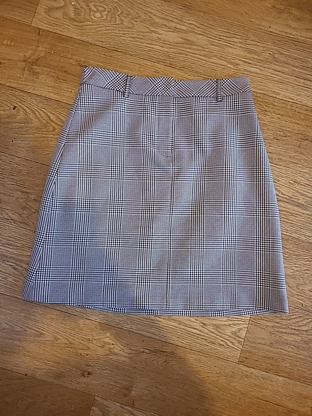 Ladies Dorothy Perkins Size 10 Check Lined Pencil Skirt
