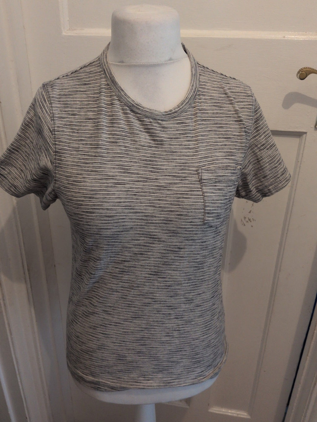 Next Small Fleck Stripe Short Sleeve T-shirt