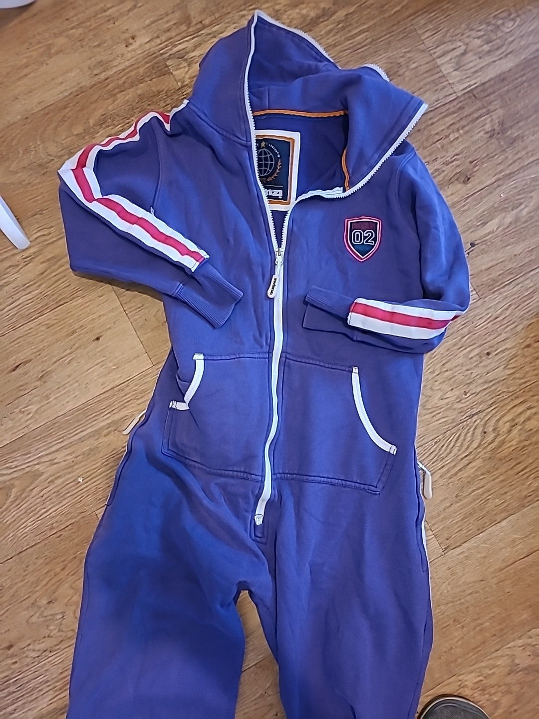 Girls Swimzi Age 11-12 Years Purple All In One