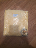 Brand New Mens Size Medium Yellow HMS St Helena Polo