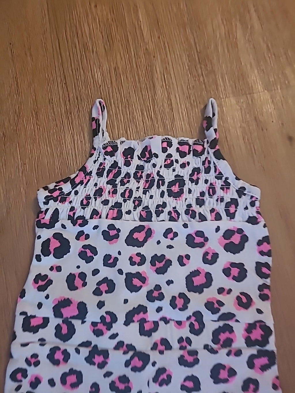 Girls Pep&Co Age 3-6 Months Pink Black White Sleeveless Playsuit