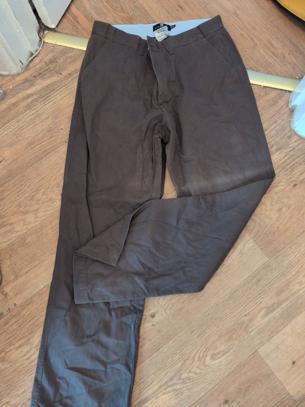Blue Harbour 34/31 Dark Brown Trousers Chino