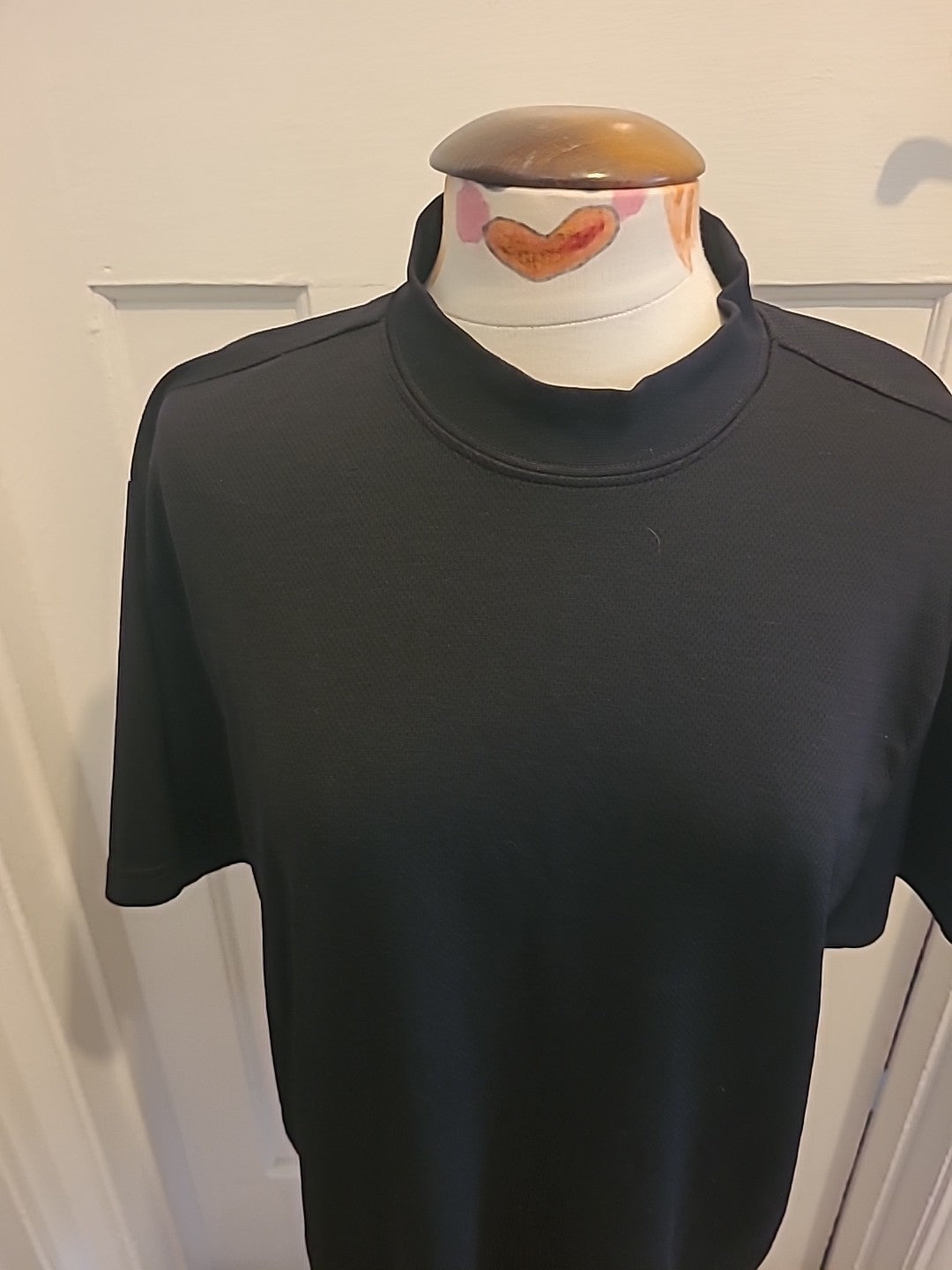 Mens Pga Tour Size XL Black Performance Short Sleeved Tshirt