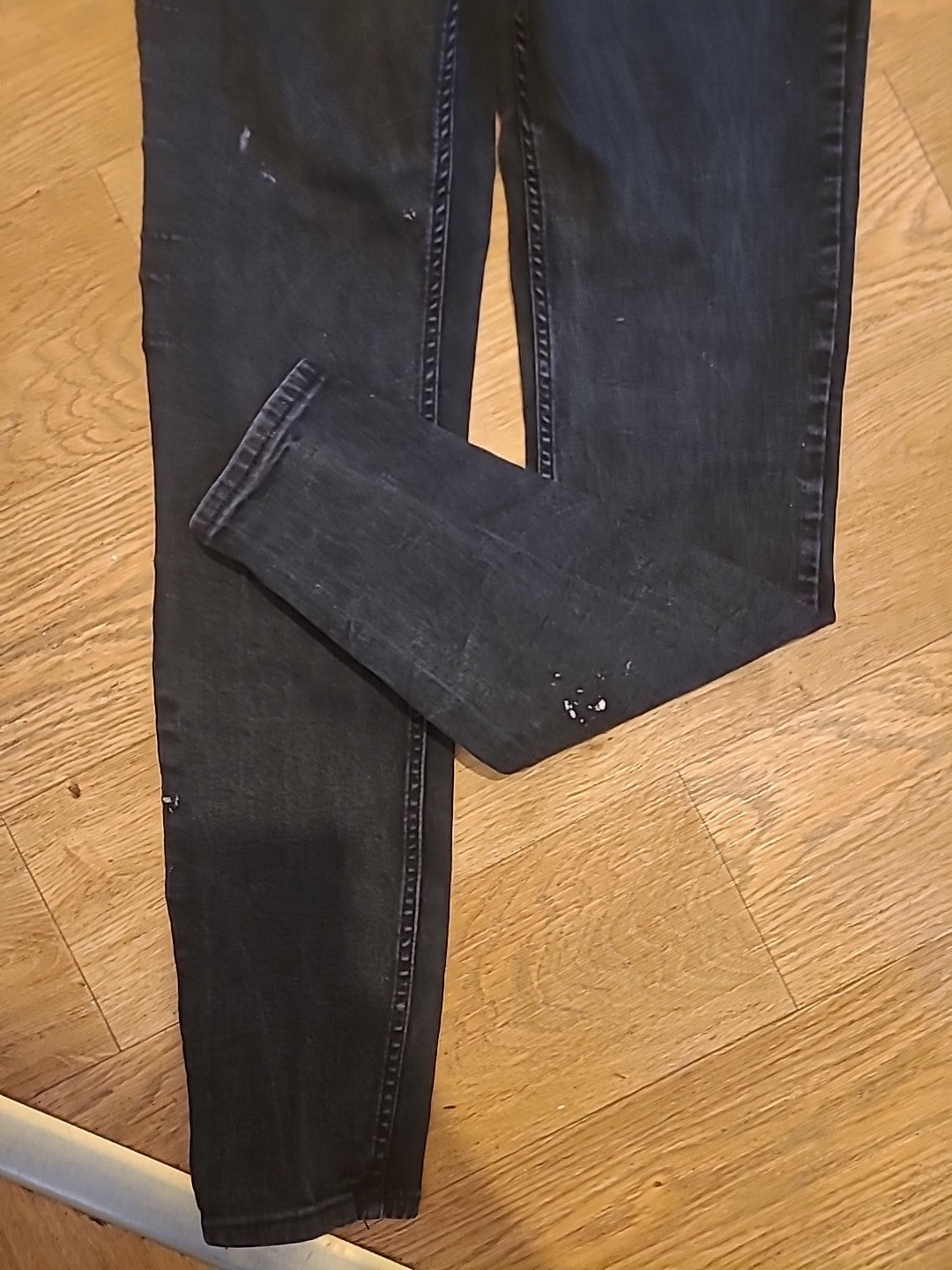 Ladies River Island Size 14 Charcoal Jeans(Few Marks)