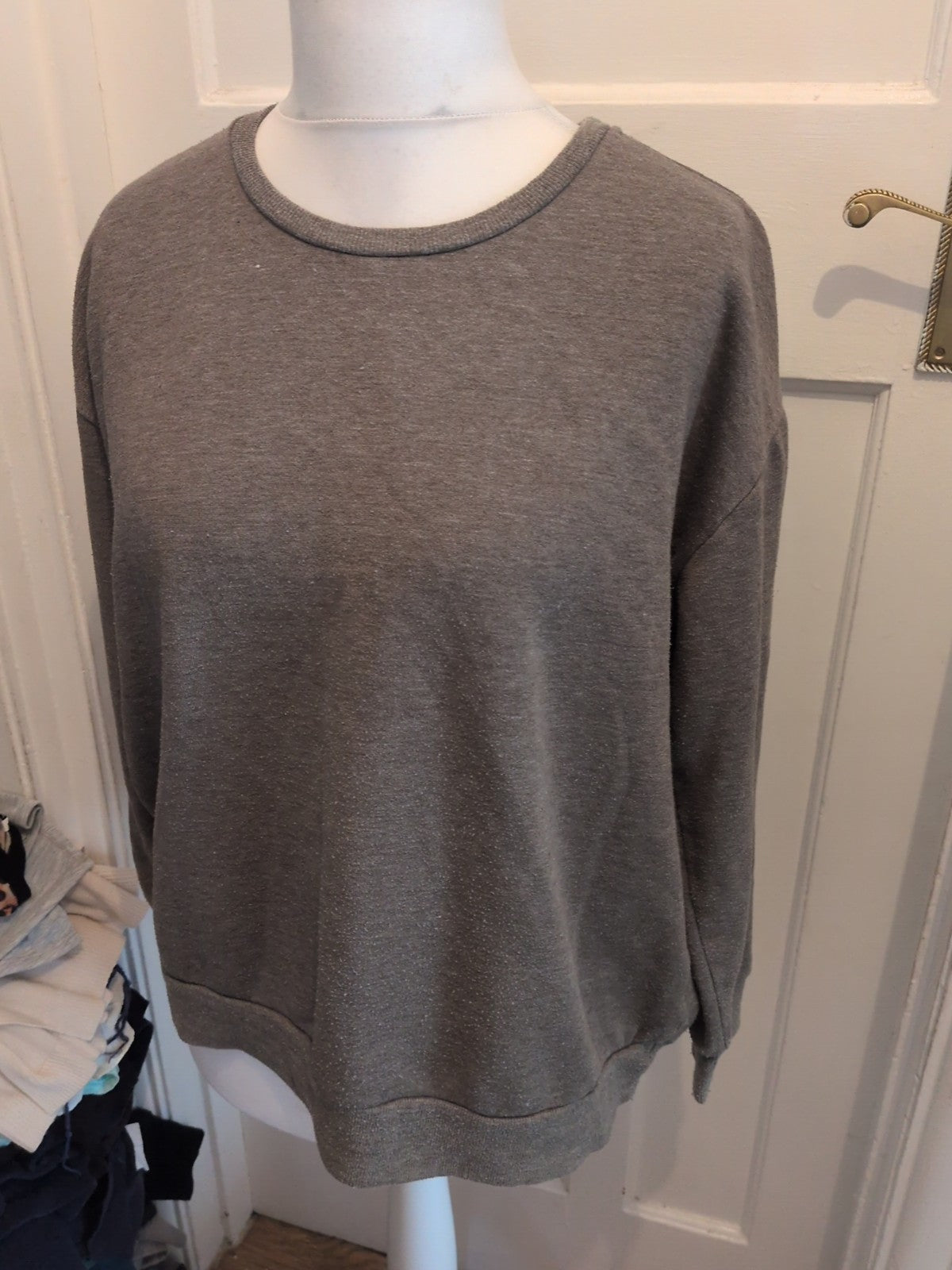 Primark 18 Grey Jumper Pullover Bobbling