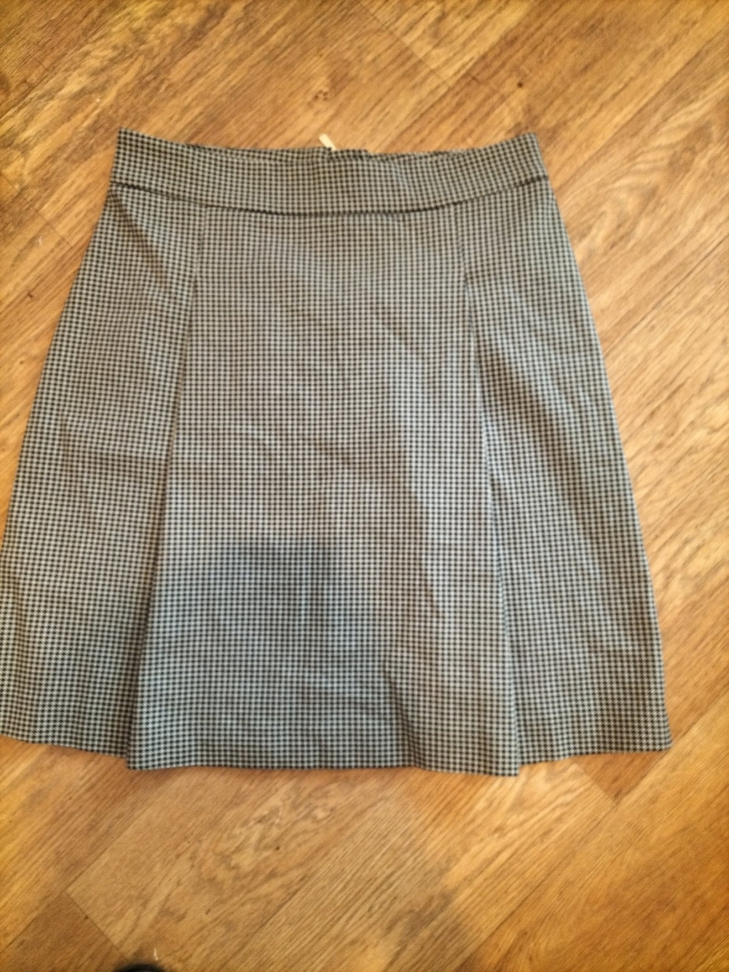 Ladies Marks And Spencer Size 12L Black White Skirt