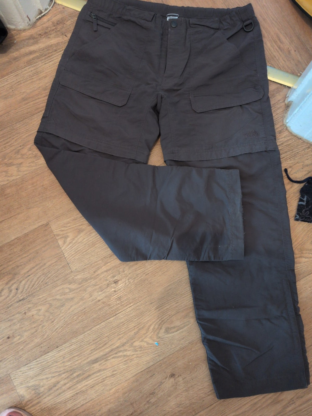 North Face Large Grey Cargo Trousers