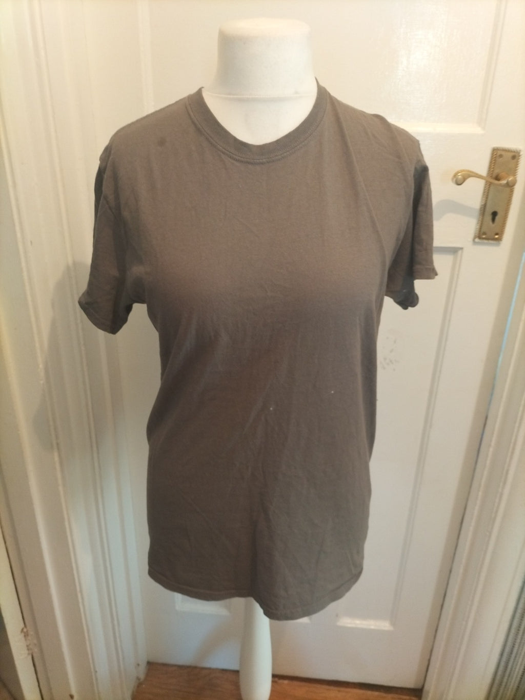 Mens Prettylittlething Size Small Dark Grey Short Sleeved Tshirt