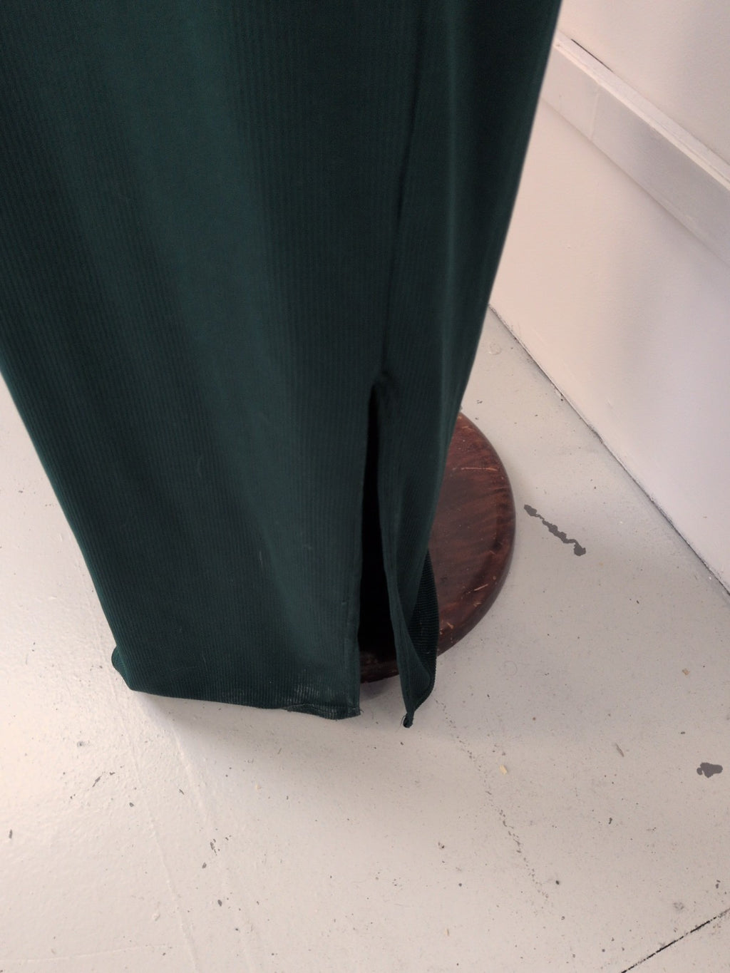 Boohoo 12 Bottle Green Collared Long Sleeve Dress