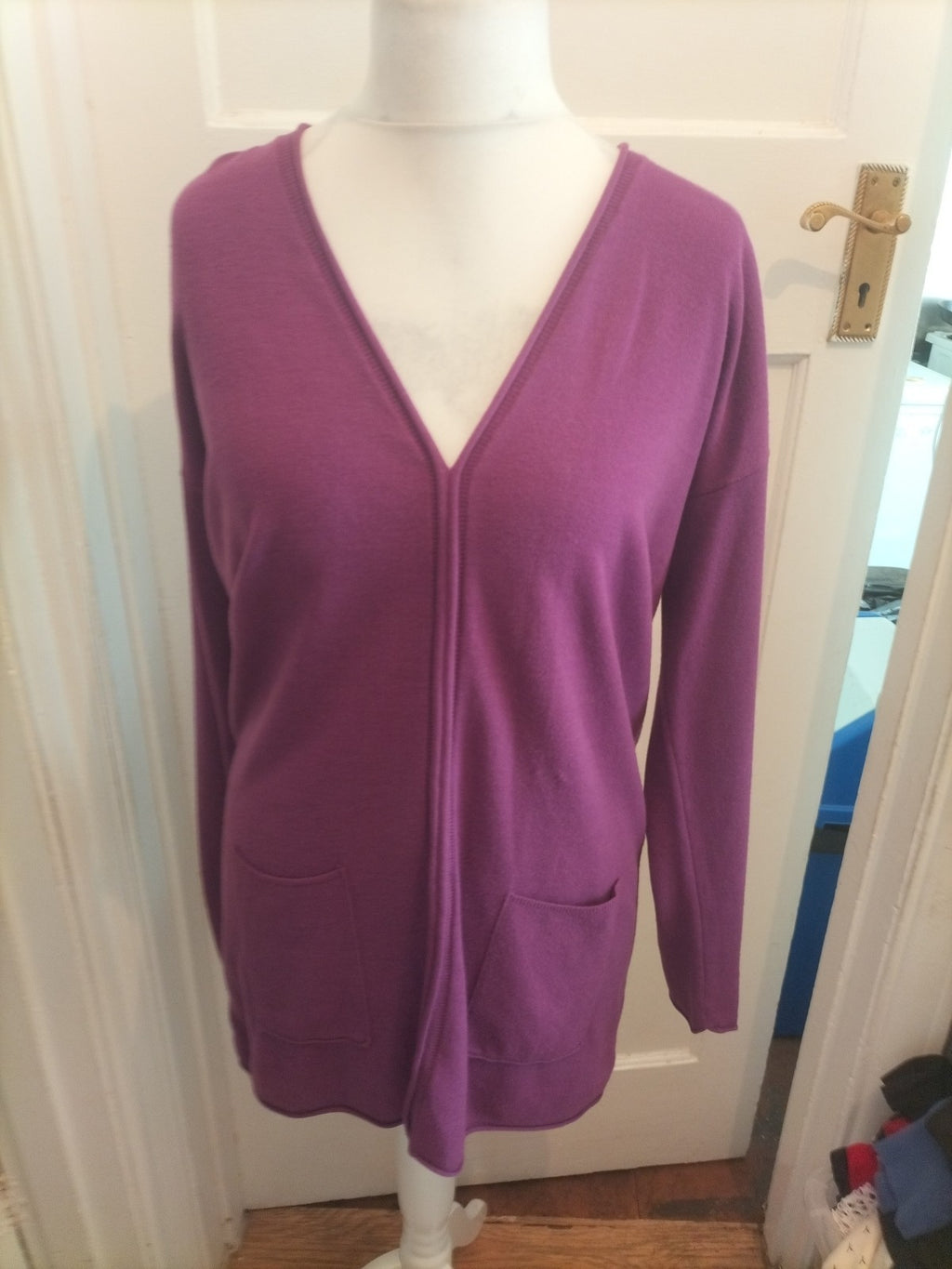 Tu 16 Purple Long Sleeved Jumper