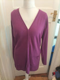 Tu 16 Purple Long Sleeved Jumper