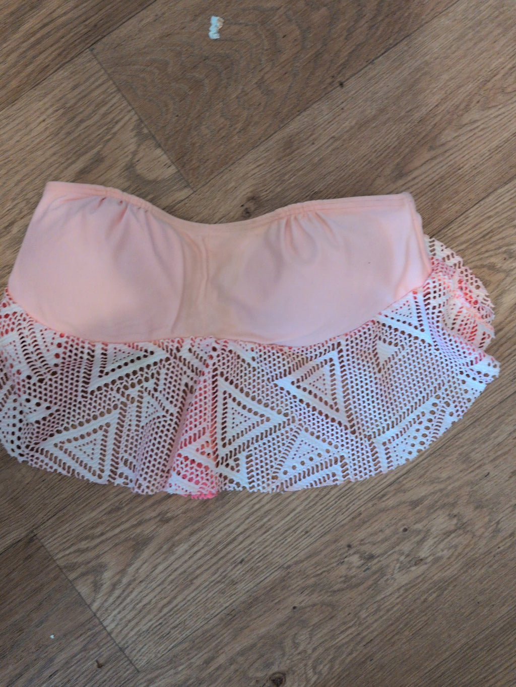 Ladies New Look Size 10 Pink Bikini Bra