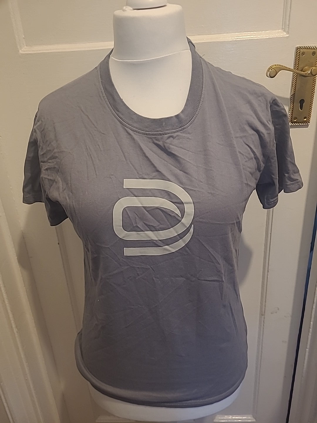 Mens Deboer Size Large Grey Short Sleeve T-shirt