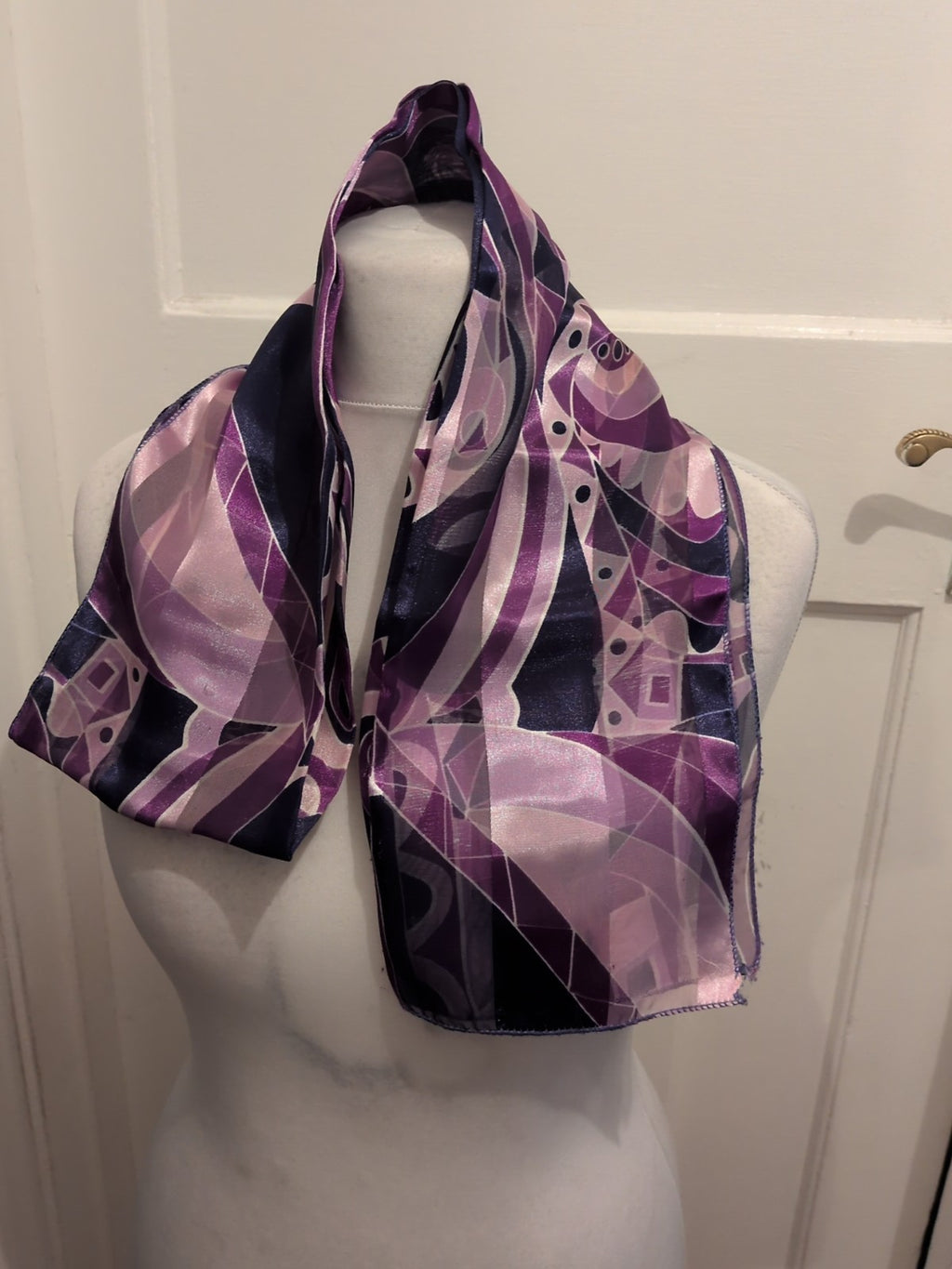 Purple Toned Scarf
