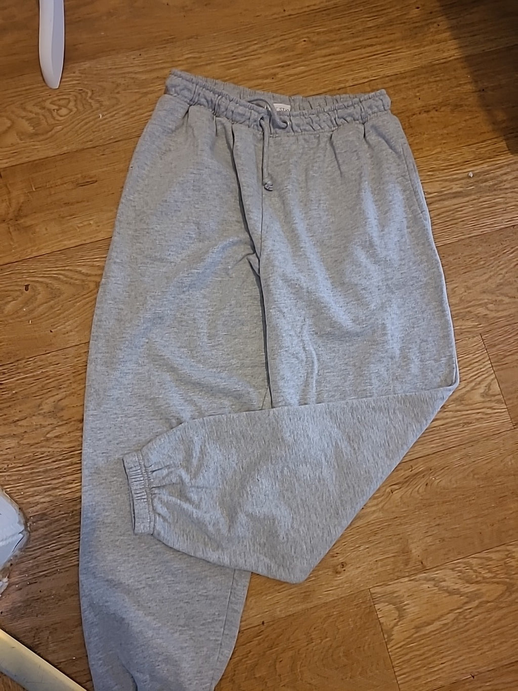 Ladies In The Style Size 8 Grey Elasticated Joggers