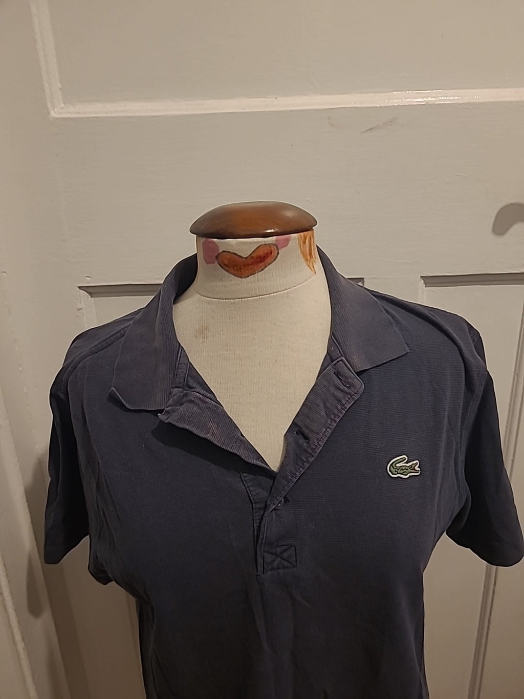 Mens Lacoste Sport Size Small Grey Short Sleeved Polo