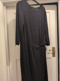 Autograph 16 Navy 3/4 Sleeve Knot Detail Midi Dress